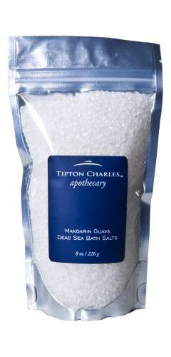 Dead Sea Bath Salts (8 oz) Mandarin Guava
