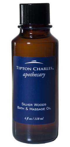 Bath & Massage Oil Silver Woods