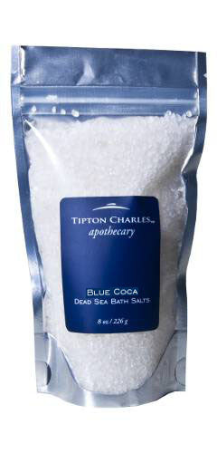 Dead Sea Bath Salts (8 oz) Blue Coca