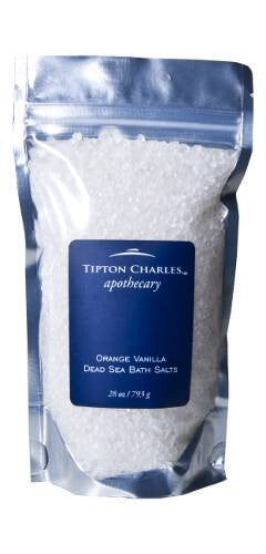 Dead Sea Bath Salts (28 oz) Orange Vanilla